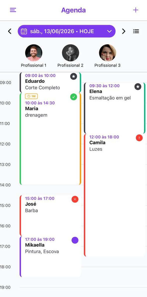 Agenda de Atendimentos