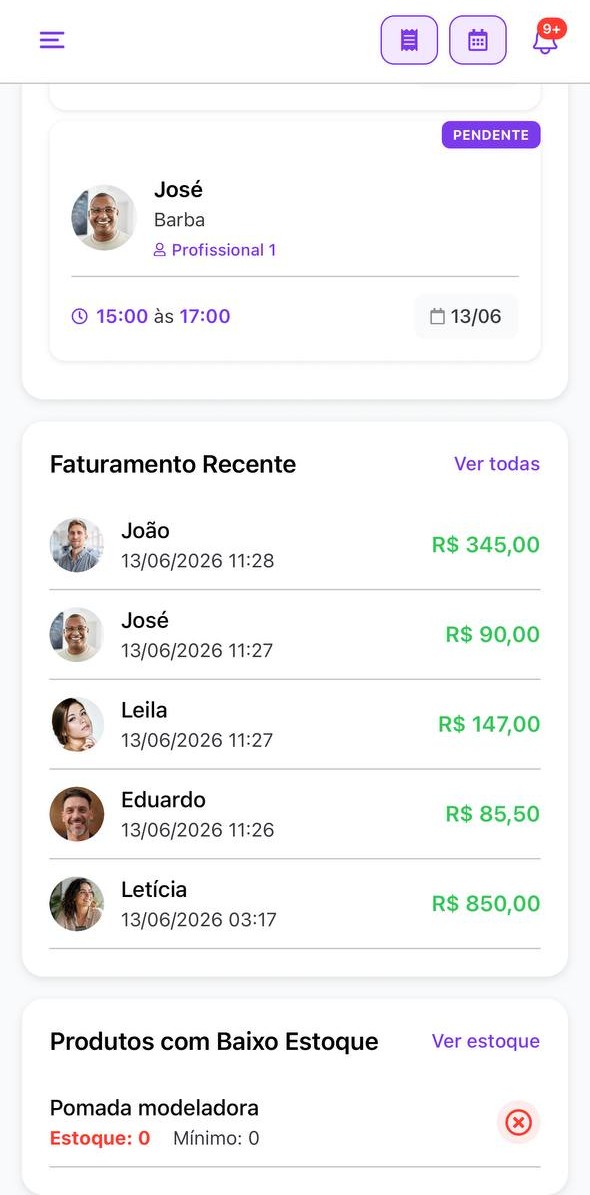 Faturamento Recente