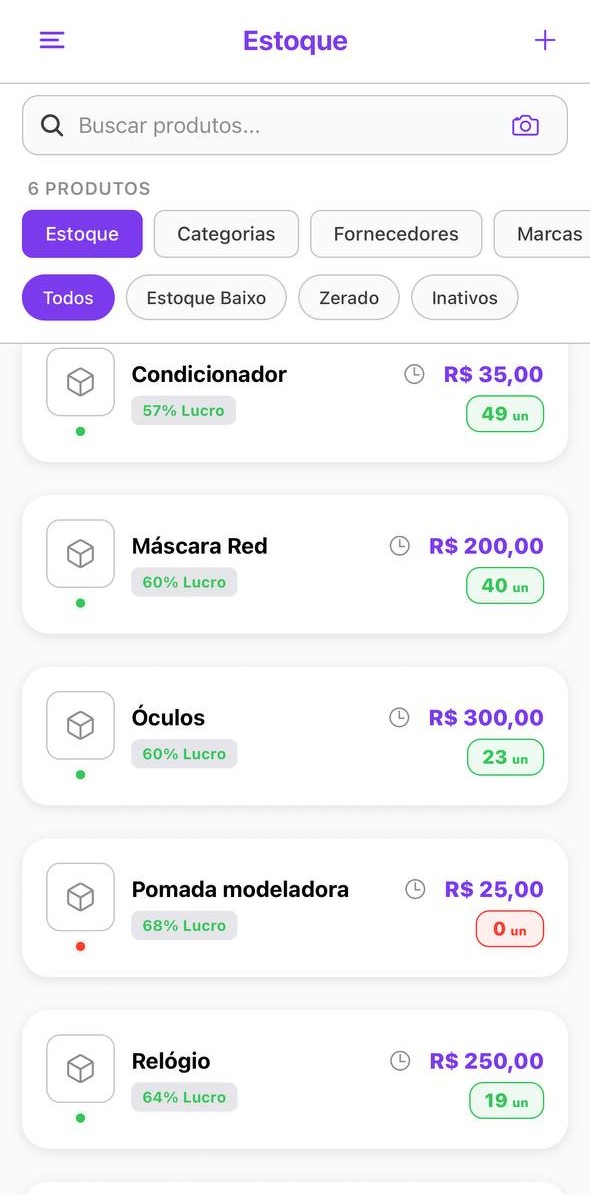 Controle de Estoque