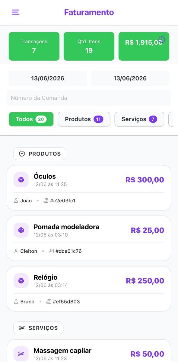 Relatório de Faturamento